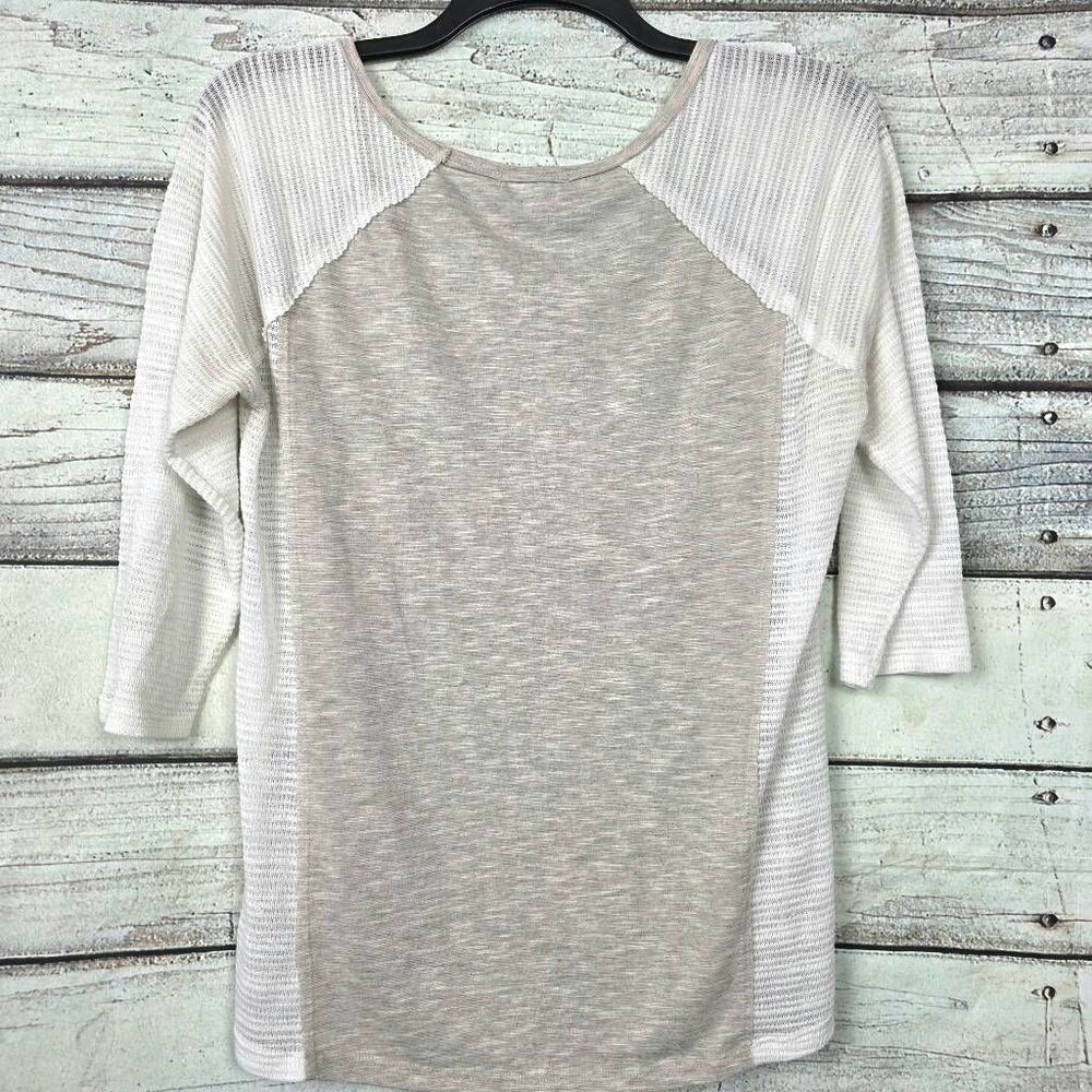 Maurices Arrow Print Raglan Top Womens XL Neutral - Picture 3 of 6